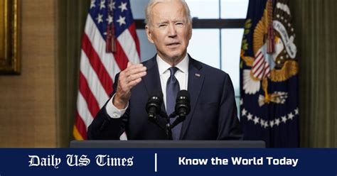 Its Time To End Americas Longest War Says President Biden