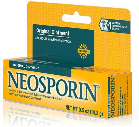 Neosporin Uk Original First Aid Wound And Scar Antibiotic Ointment