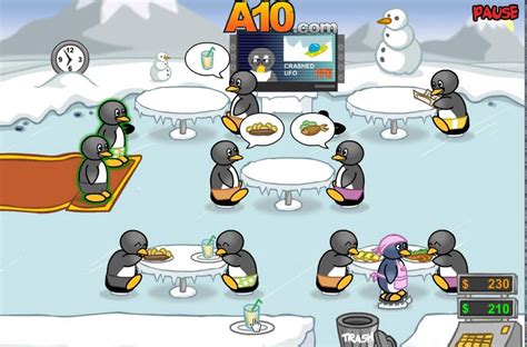 Penguin Diner All Upgrades Youtube