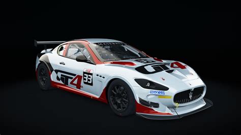 Maserati GranTurismo MC GT4 Maserati Car Detail Assetto Corsa