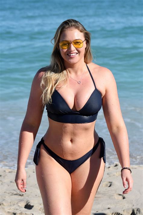 Iskra Lawrence In Bikini At A Beach In Miami 12112017 Hawtcelebs