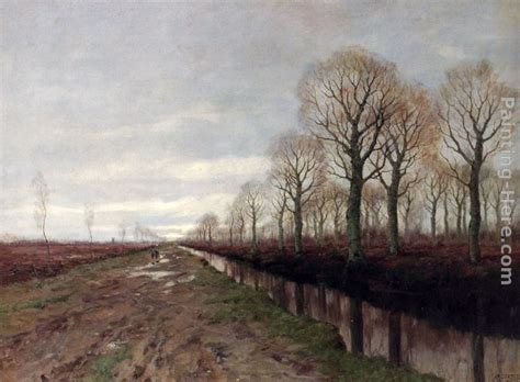 A view of the vordense beek gorter arnold marc. Arnold Marc Gorter After The Rain painting anysize 50% off ...