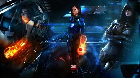 Mass Effect 3 Art 1920x1080 Wallpaper