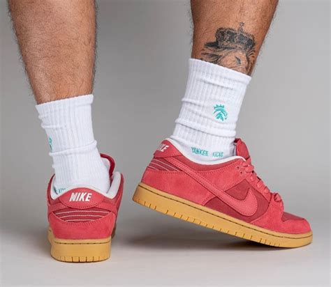 How The Nike Sb Dunk Low ‘adobe Looks On Feet