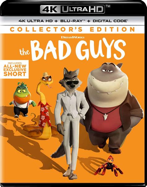Universal Sets K Uhd Blu Ray Release Date For The Animated Family Heist Film The Bad Guys