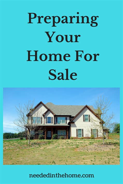 Preparing Your Home For Sale Before It Goes On The Market Sale House