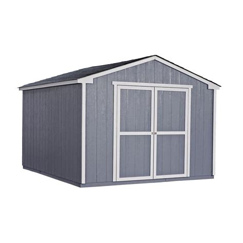 This is the largest shed in the marco series. Handy Home Products Cumberland 10 ft. x 12 ft. Shed with ...