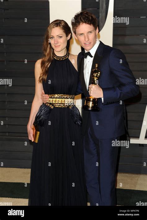 Hannah Bagshawe Eddie Redmayne 239 At The 2015 Vanity Fair Oscars Party At The Wallis Annenberg