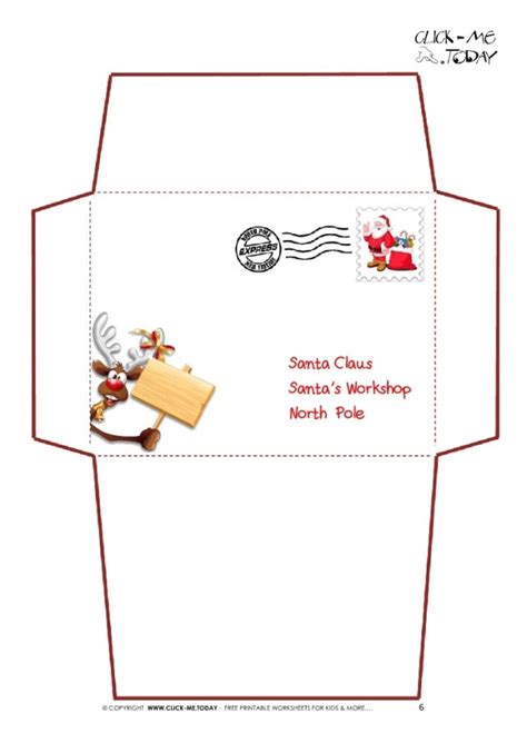 Free santa letter envelope printable christmas envelopes. Free Printable Santa Envelopes - FREE DOWNLOAD - Printable Templates Lab