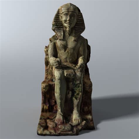 egyptian sphinx ram statue 3d model 29 blend max obj unknown dae 3ds fbx free3d