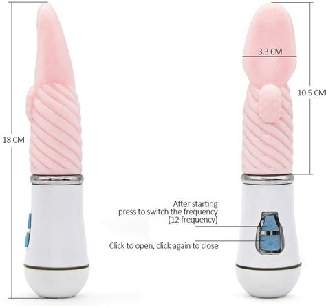 12 Speed Tongue Clit Licking Vibrator G Spot Pussy Massager Sex Toy For Women Us Ebay