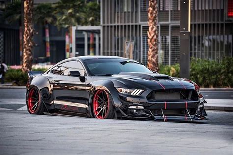 Ford Mustang With Amp Wide Body Kit Dream Car Garage Pinterest