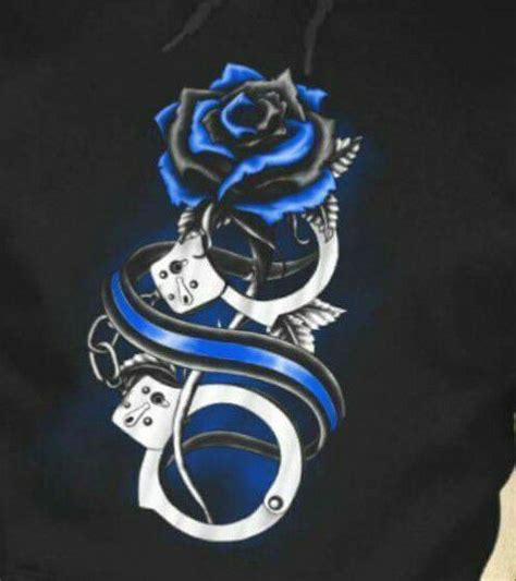 Police Tattoo Ideas Police Tattoo Police Tattoo Blue Rose Tattoos