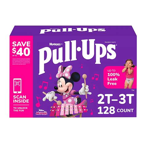 Huggies Pull Ups Girls Training Pants Bjs Wholesale Club