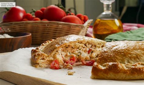 Calzone Fácil De Tomate Y Tres Quesos Receta De Cocina Fácil Y Deliciosa