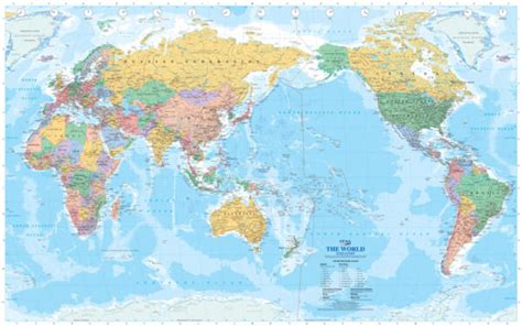 World Supermap Hema Laminated Maps Books And Travel Guides