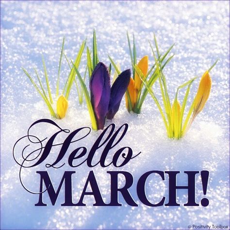 Welcome Hello March March Month Hello March Quotes