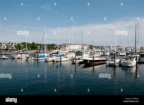 Newport Harbor Rhode Island Usa Stock Photo Alamy