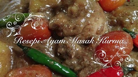 Pindahkan ke periuk rice cooker, biarkan mendidih. Resepi Ayam Masak Kurma mudah dan sedap - YouTube