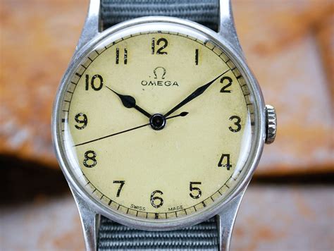 Omega 6b159 Raf Pilots Watch C1943 For Sale Finest Hour