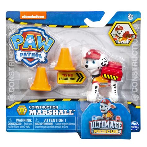 Spin Master Paw Patrol Ultimate Rescue Construction Marshall