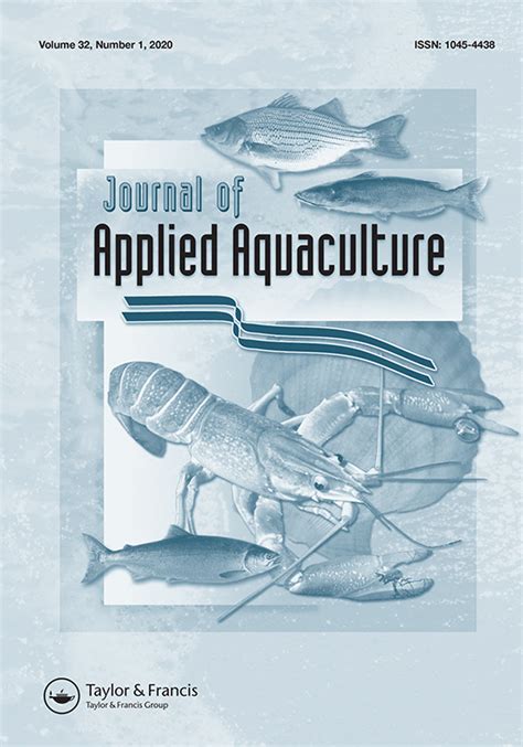 Journal Of Applied Aquaculture Vol 32 No 1