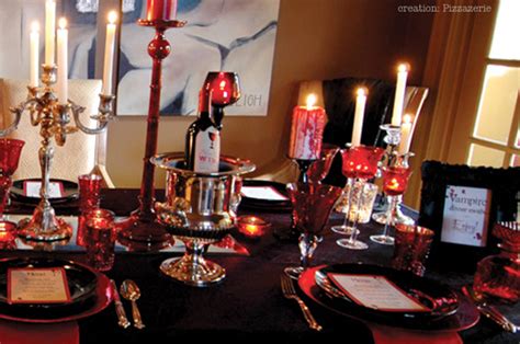 Vampire waifus are best waifus. More Vampire Dinner Party Ideas - At Home with Kim Vallee