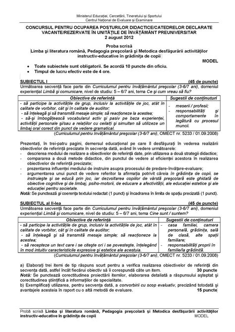 Limba maternă (teste pentru exersare, liceu, 2021). Subiecte, variante si rezolvari pentru examene nationale ...