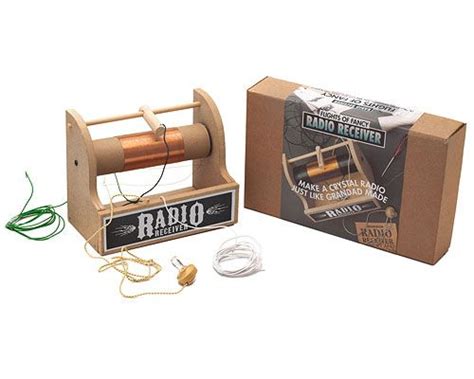 See more ideas about radio kit, ham radio kits, ham radio. Radio Receiver Kit | DIY, Simple, Build Your Own Classic 1900s Crystal Radio | Diy kits ...