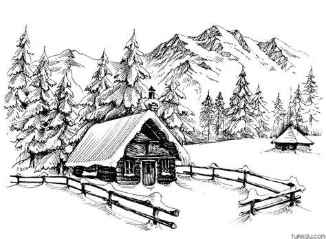 Mountain Coloring Pages Home Design Ideas