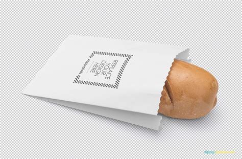 bread packaging mockup psd