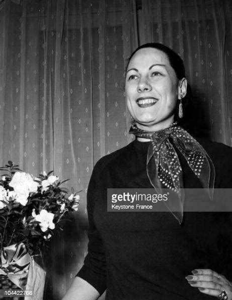 Portrait Of The Italian Opera Singer Renata Tebaldi In The 1950s News