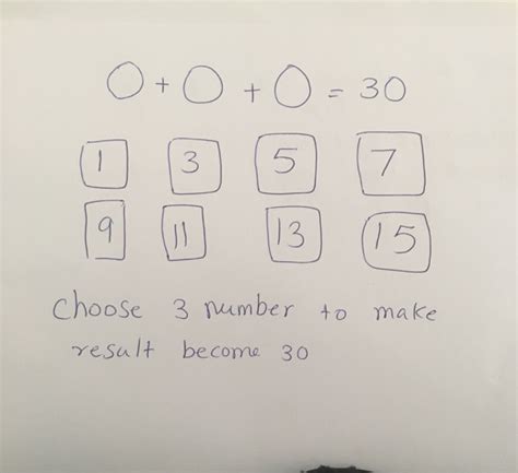 We did not find results for: Solved: Choose 3 Numbers To Make Result Become 30 | Chegg.com