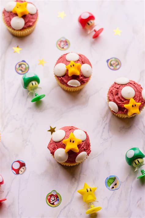 Super Mario Cupcakes My Heavenly Recipes
