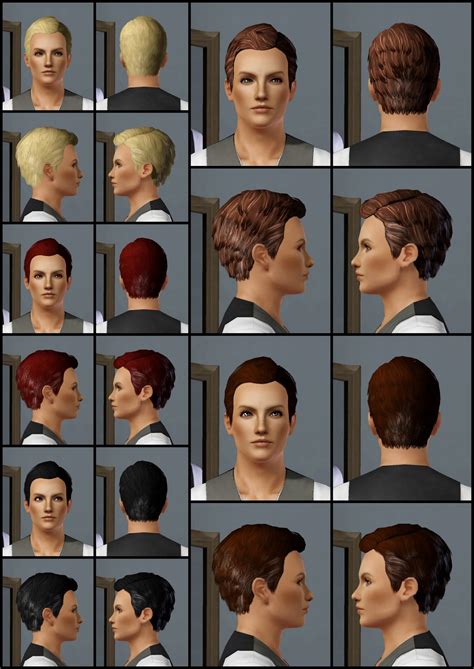 The Sims 3 Store Hair Showroom Riddled Waves
