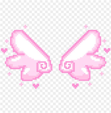 Leafsea Pixel Angel Wings Transparent Png Image With Transparent