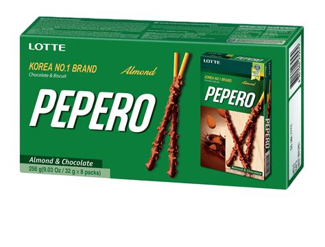 Ylai S Lotte Pepero Almond Chocolate G G X Packs