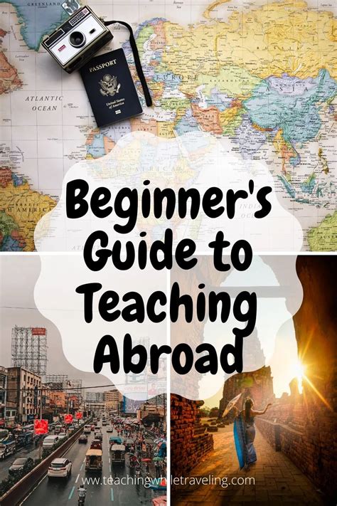 The Beginner S Guide To Teaching Abroad Teaching While Traveling Teach Abroad Teaching