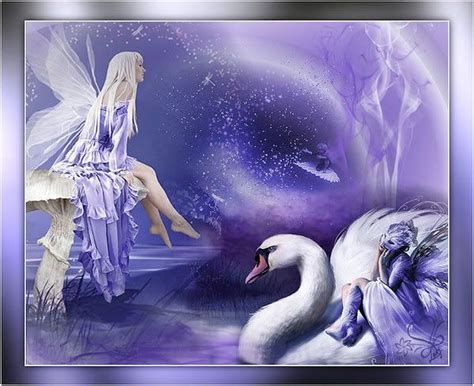 Fairy With Swan Fairy Pictures Fantasy Fairy Fantasy