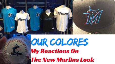 Our Colores Miami Marlins Unveil New Logos Uniforms For 2019