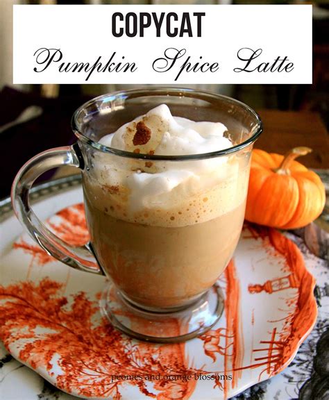 Copycat Pumpkin Spice Latte Petite Haus