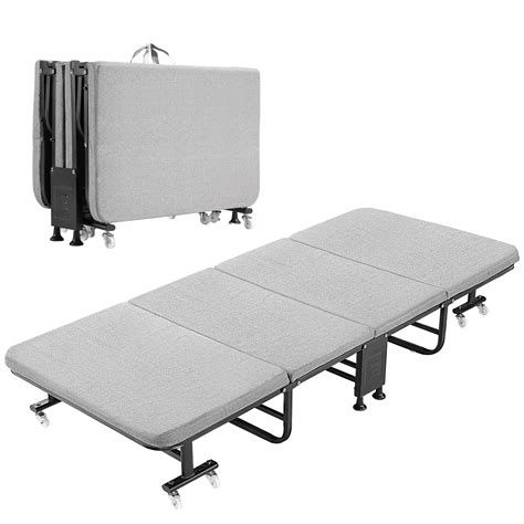Buy Gurlleu Rollaway Bed Portable Folding Bed With Soft Mattress