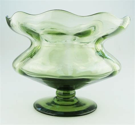 Antique Antique Art Nouveau Glass A James Powell Pedestal Flower Glass C 1890 1900 Antiques Co