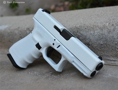 X Werks Custom White Glock 19 G4 9mm Stormtroop For Sale