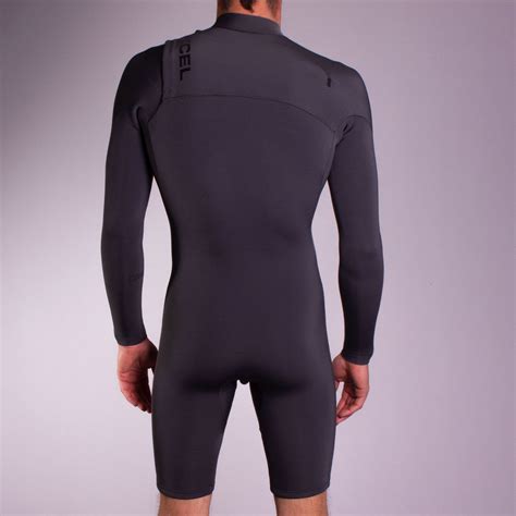 Xcel Comp X 2mm Long Sleeve Chest Zip Shorty Wetsuit Wetsuit Centre