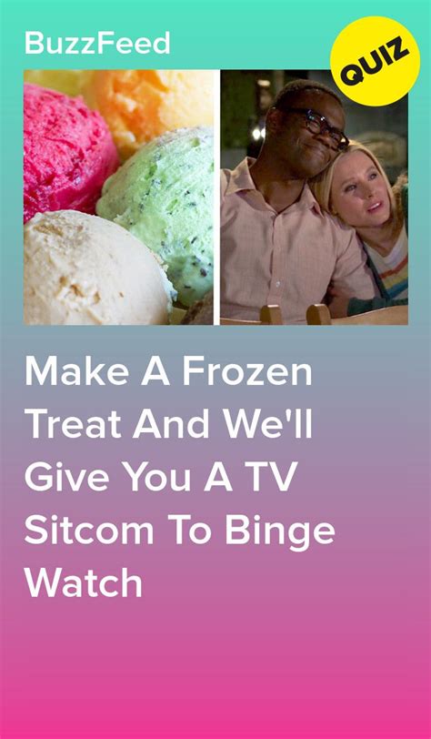 Make A Frozen Treat And Well Give You A Tv Sitcom To Binge Watch Frozen Treat Mint Chocolate