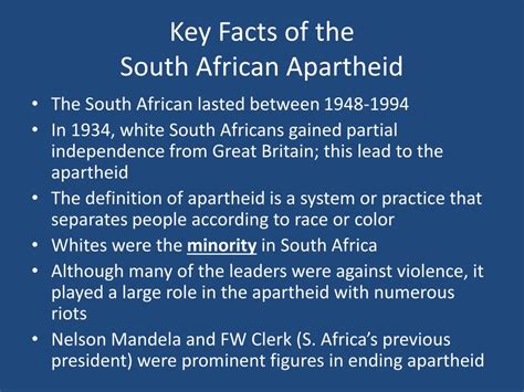 Ppt What Is Apartheid Powerpoint Presentation Free Download Id
