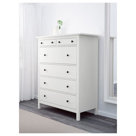 Commode ikea commode hemnes elegant mode mode hemnes ikea. HEMNES 6-drawer chest, white, 42 1/2x51 5/8" - IKEA