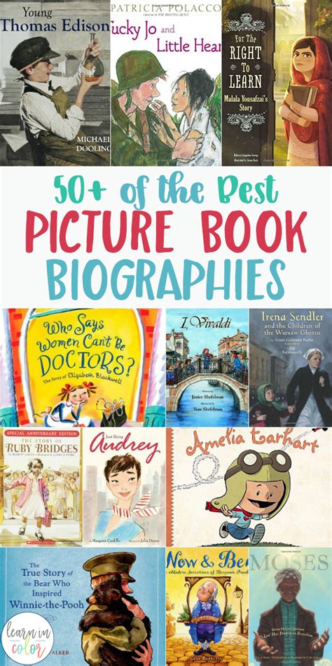 50+ of the Best Picture Book Biographies with Reviews
