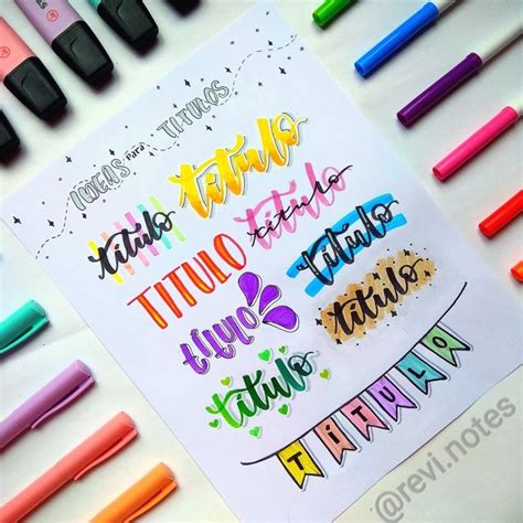 Arriba 93 Foto Ideas Para Hacer Titulos Bonitos En Tu Cuaderno Actualizar